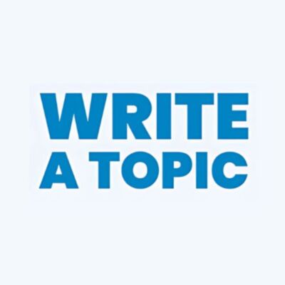 Write A Topic&thinsp;