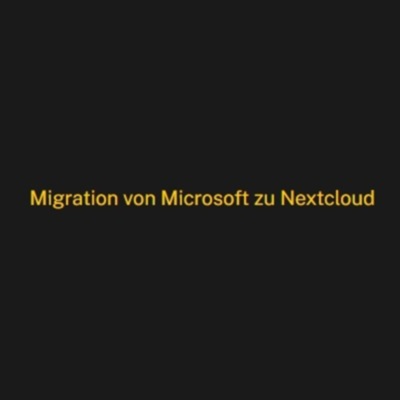 Microsoft Zu Nextcloud&thinsp;